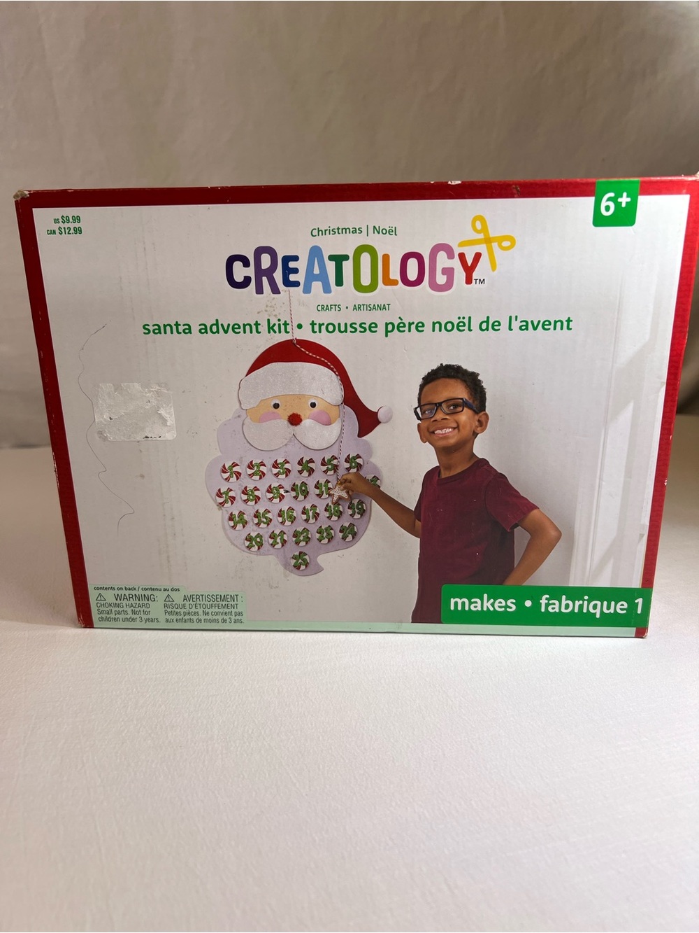 Creatology Santa Advent Kit - Red Holiday Countdown Craft